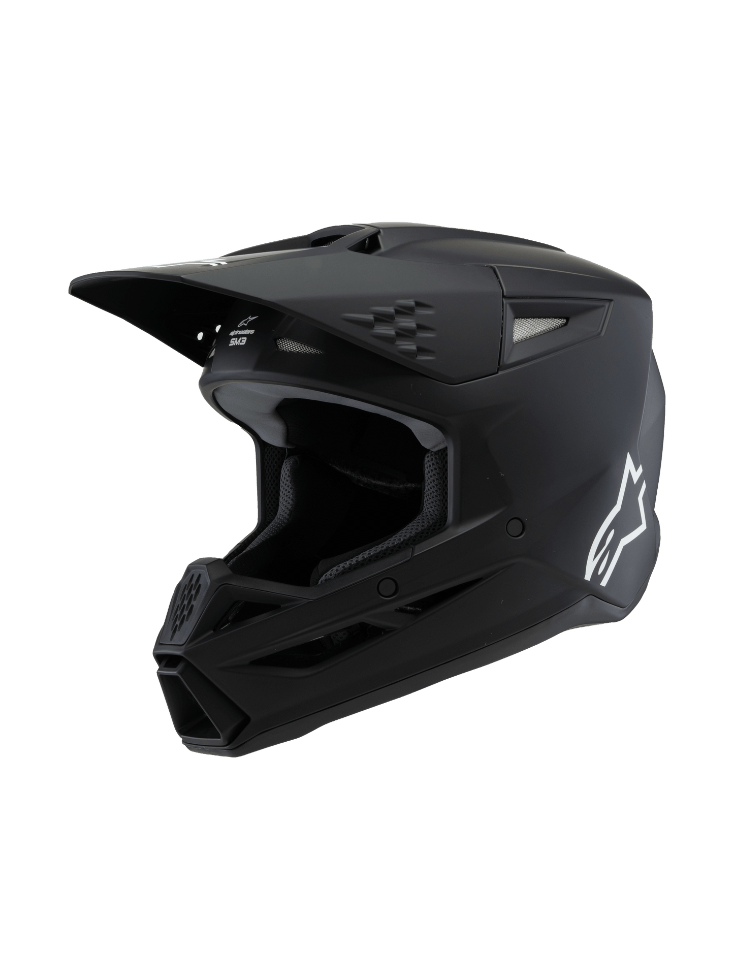 Alpinestars SM3 Youth Solid Helmet - Matt Black