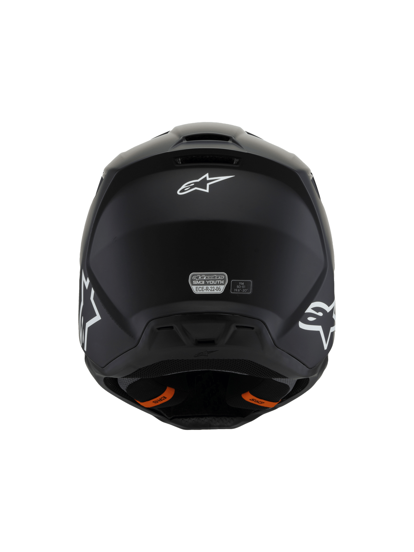 Alpinestars SM3 Youth Solid Helmet - Matt Black
