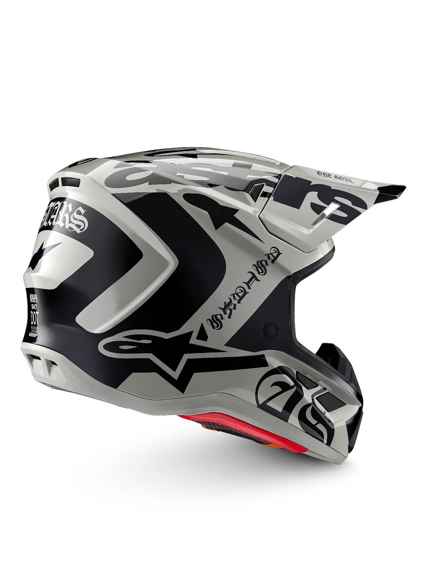 Alpinestars SM7 Helmet - Limited Edition Wolf Dust