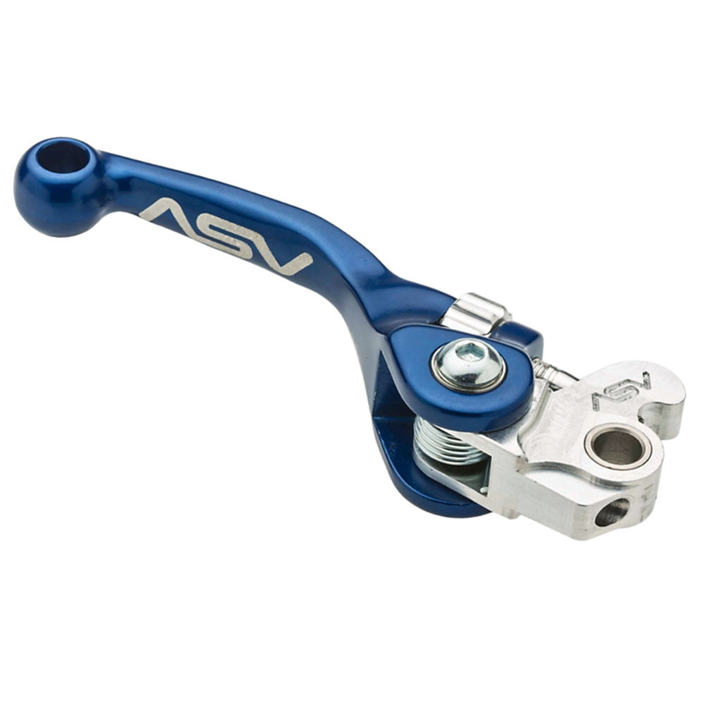 ASV F4 Long Off Road Brake Lever - Blue