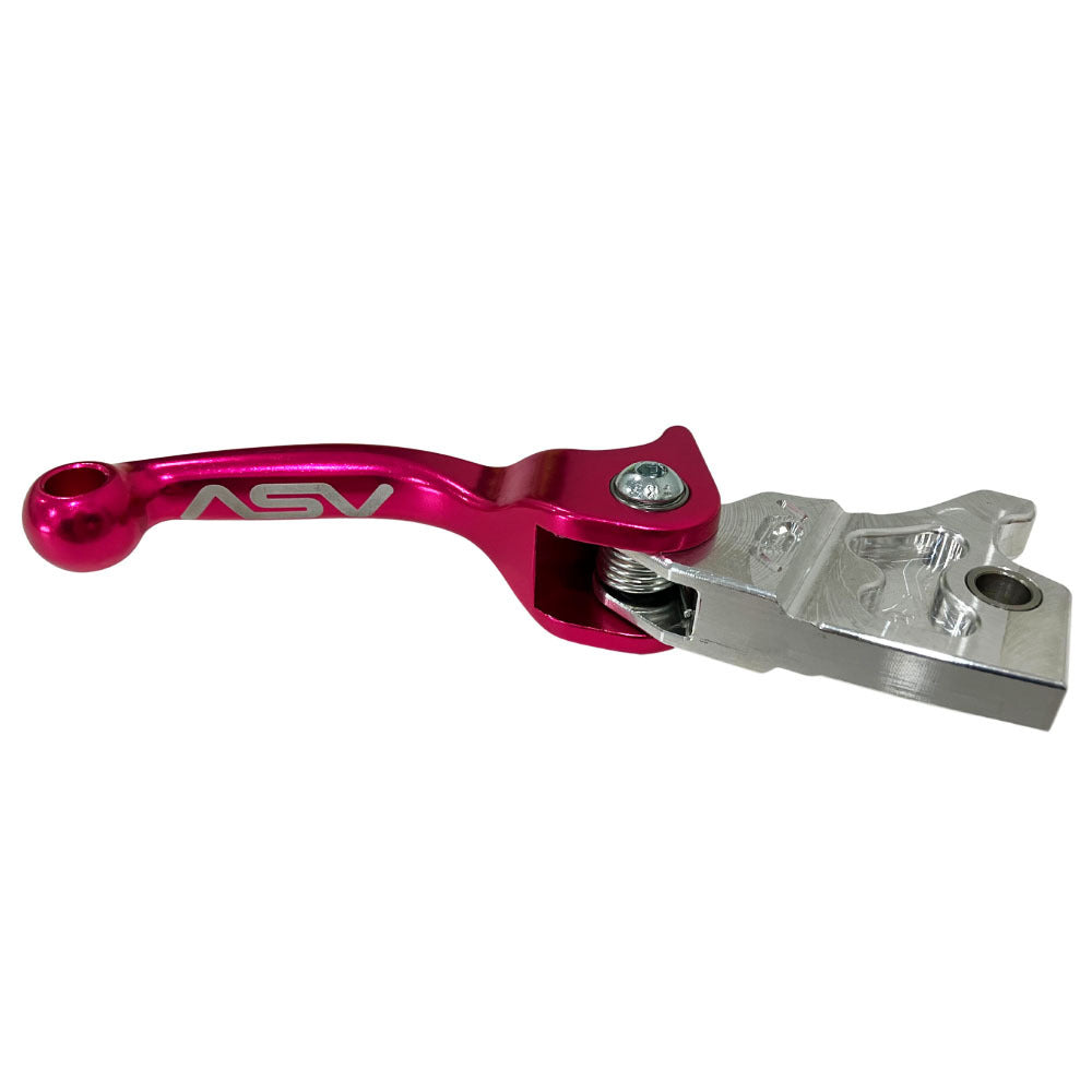 ASV F3 Long Off Road Brake Lever - Pink