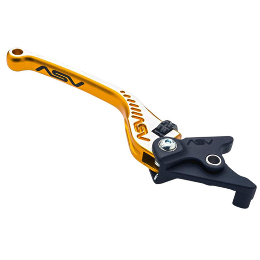 ASV C5 Long Brake Lever - Gold Bicolore
