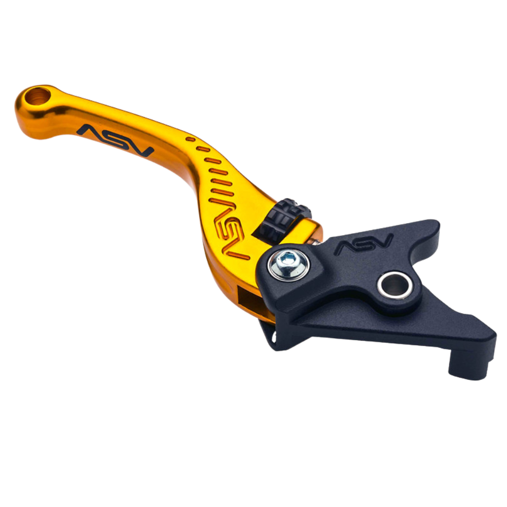 ASV F3 Shorty Off Road Brake Lever - Chrome