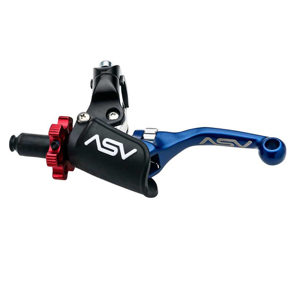 ASV F4 Shorty Off Road Clutch Lever - Blue