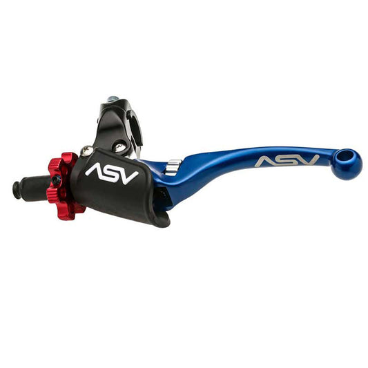 ASV F4 Long Off Road Clutch Lever - Blue