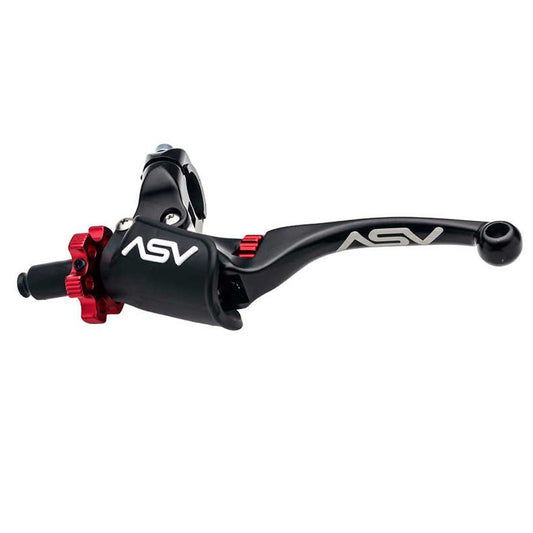 ASV F4 Long Off Road Clutch Lever - Black