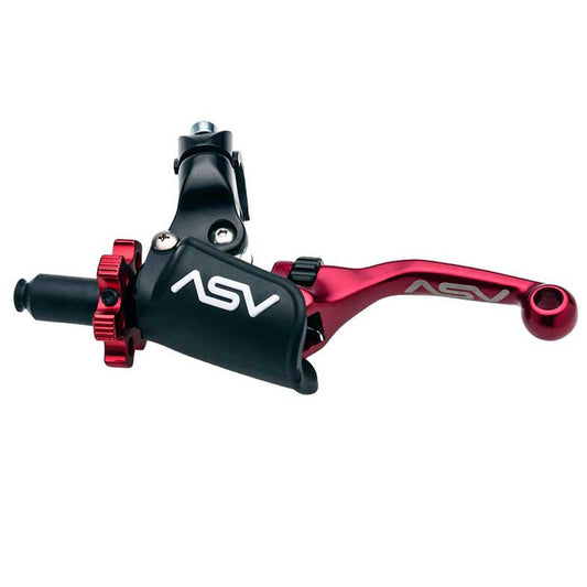 ASV Genuine F4 Shorty Clutch Lever - Red