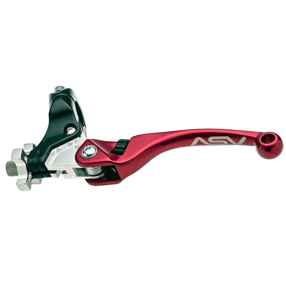 ASV Genuine F4 Shorty Clutch Lever - Red