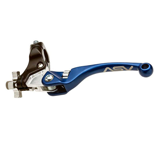 ASV F4 Long Off Road Clutch Lever - Blue