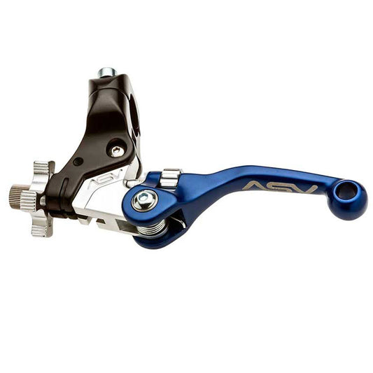 ASV F4 Shorty Off Road Clutch Lever - Blue