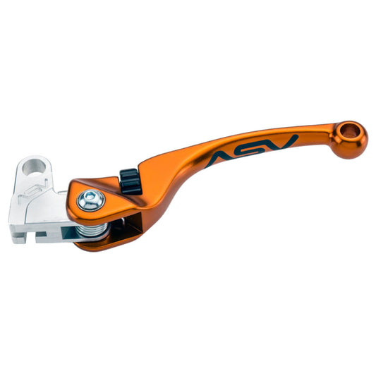 ASV F4 Long Off Road Clutch Lever - Orange