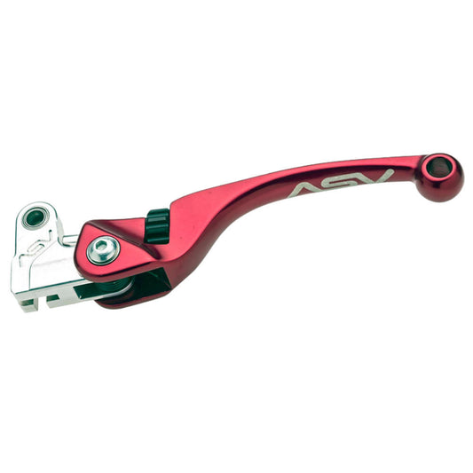 ASV F4 Long Off Road Clutch Lever - Red