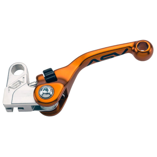 ASV F4 Shorty Off Road Clutch Lever - Orange