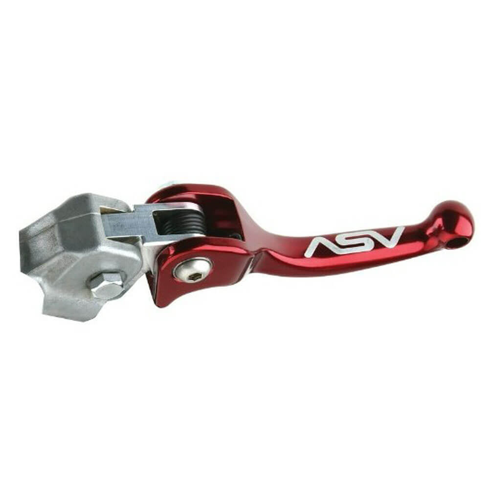 ASV F3 Long Off Road Clutch Lever - Red