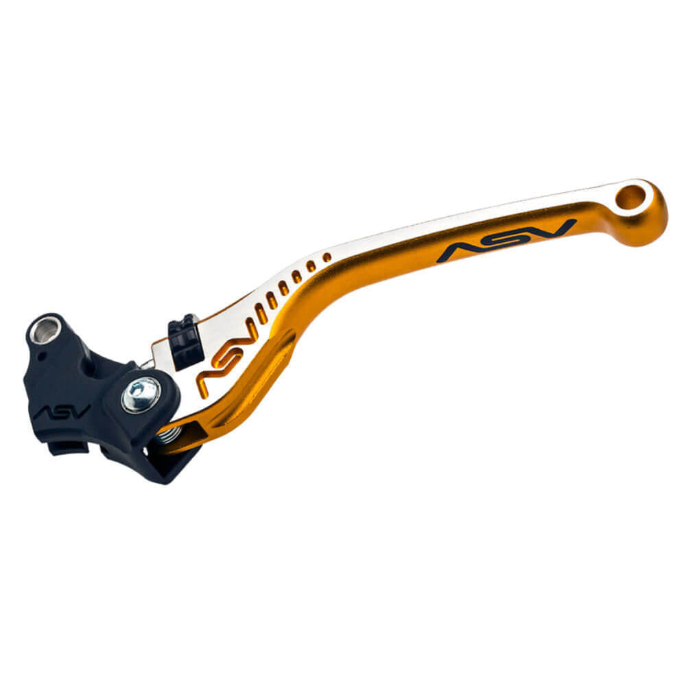 ASV C5 Long Clutch Lever - Gold Bicolore