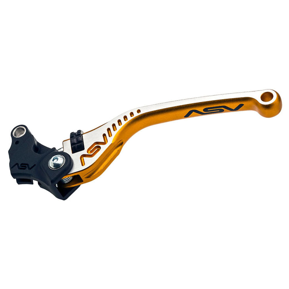 ASV C5 Long Clutch Lever - Gold Bicolore