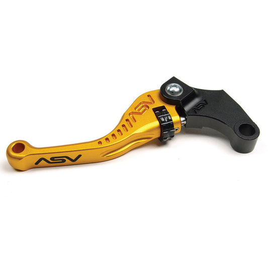 ASV C5 Shorty Clutch Lever - Gold