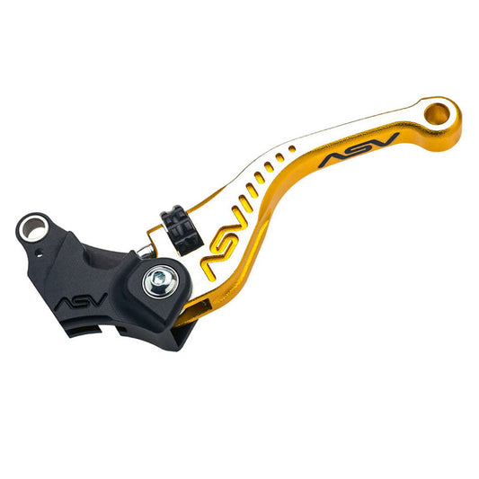 ASV C5 Shorty Clutch Lever - Gold Bicolore