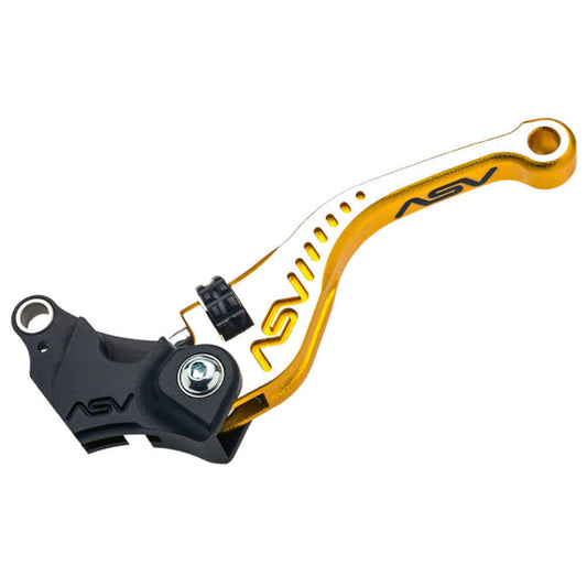 ASV C5 Shorty Clutch Lever - Gold Bicolore