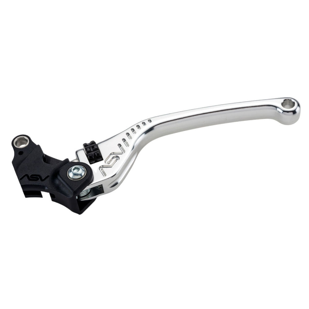 ASV F3 Long Off Road Clutch Lever - Silver