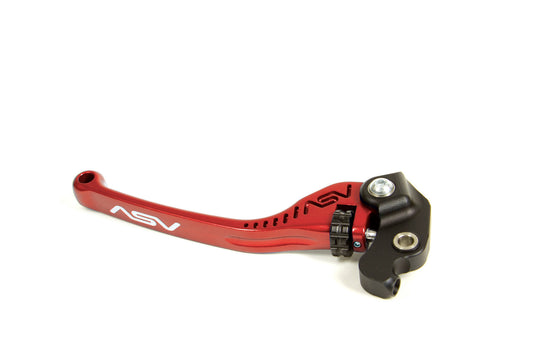 ASV F3 Long Clutch Lever - Red