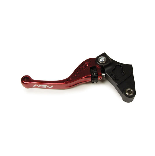 ASV F3 Shorty Clutch Lever - Red