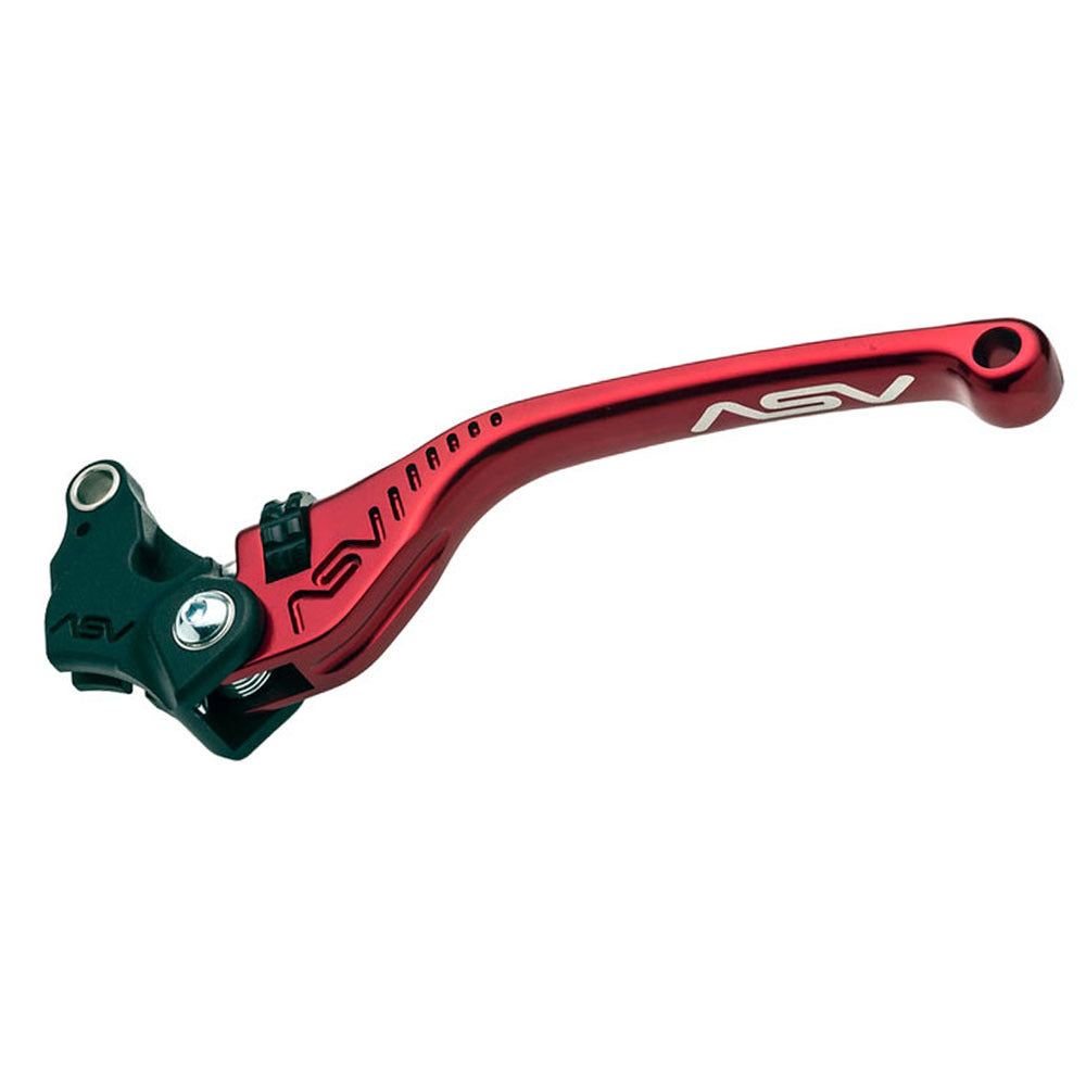 ASV F3 Long Clutch Lever - Red