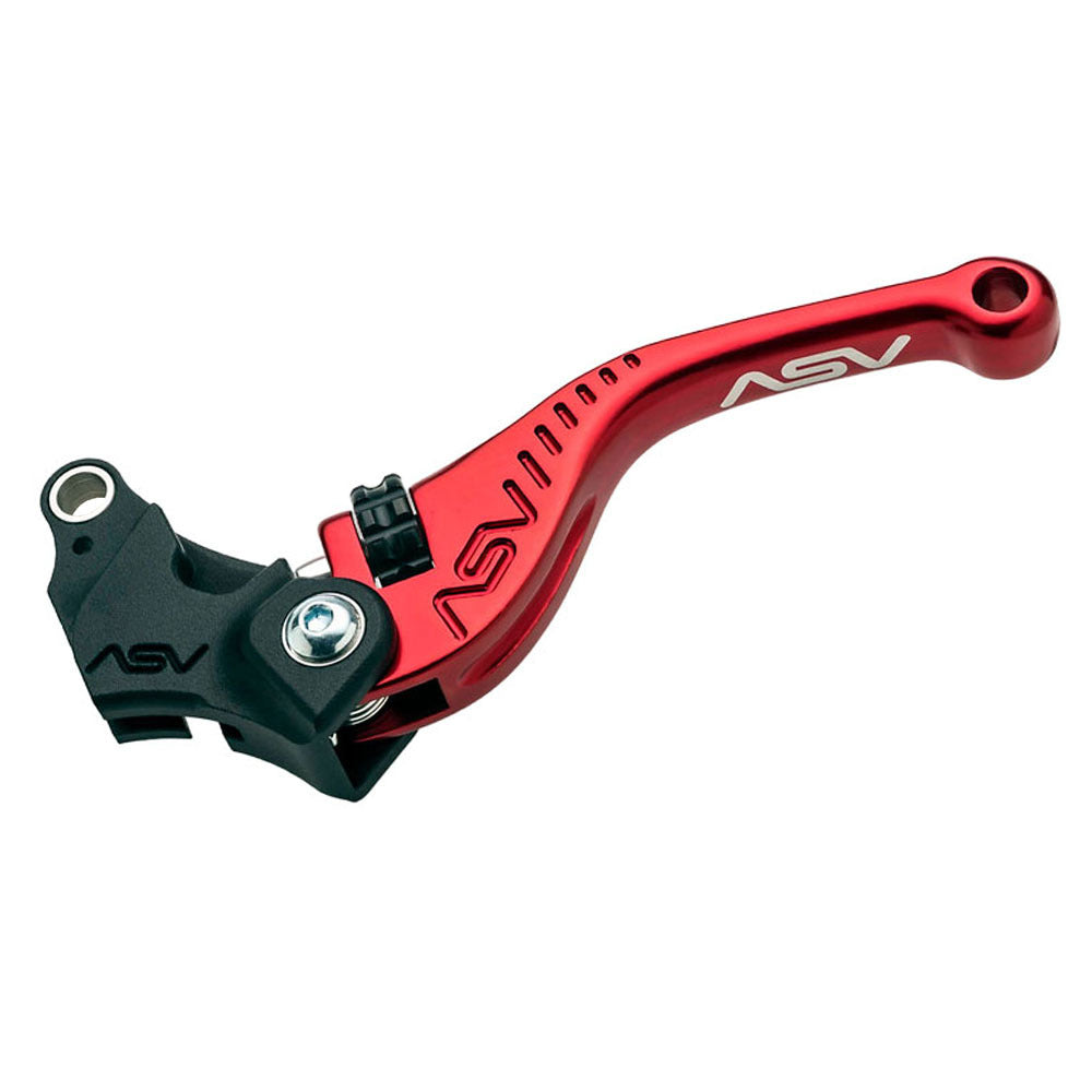 ASV F3 Shorty Clutch Lever - Red