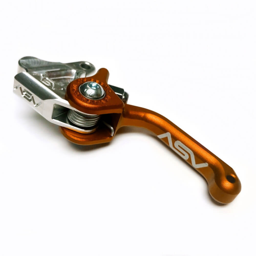 ASV F3 Series Reduced Reach Brake Lever - Orange