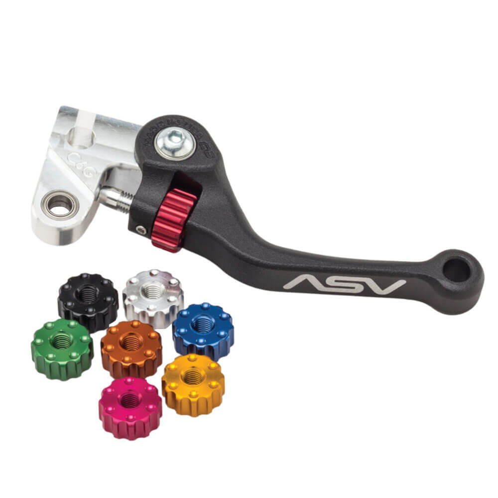 ASV Off Road Thumb Adjuster Pair - Silver