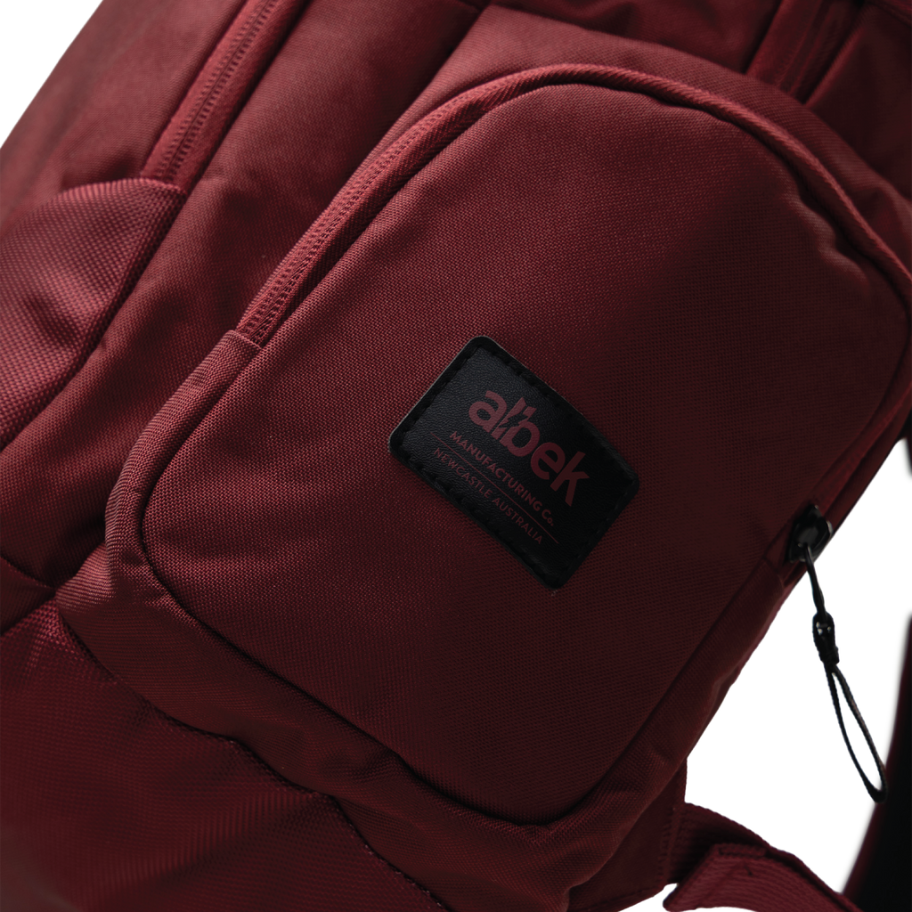 Albek Dudley Backpack - Burgundy