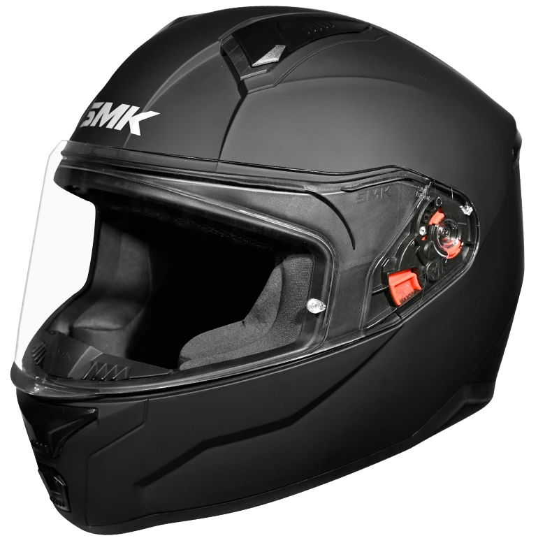 SMK Youth Bionic Helmet - Matt Black MA200