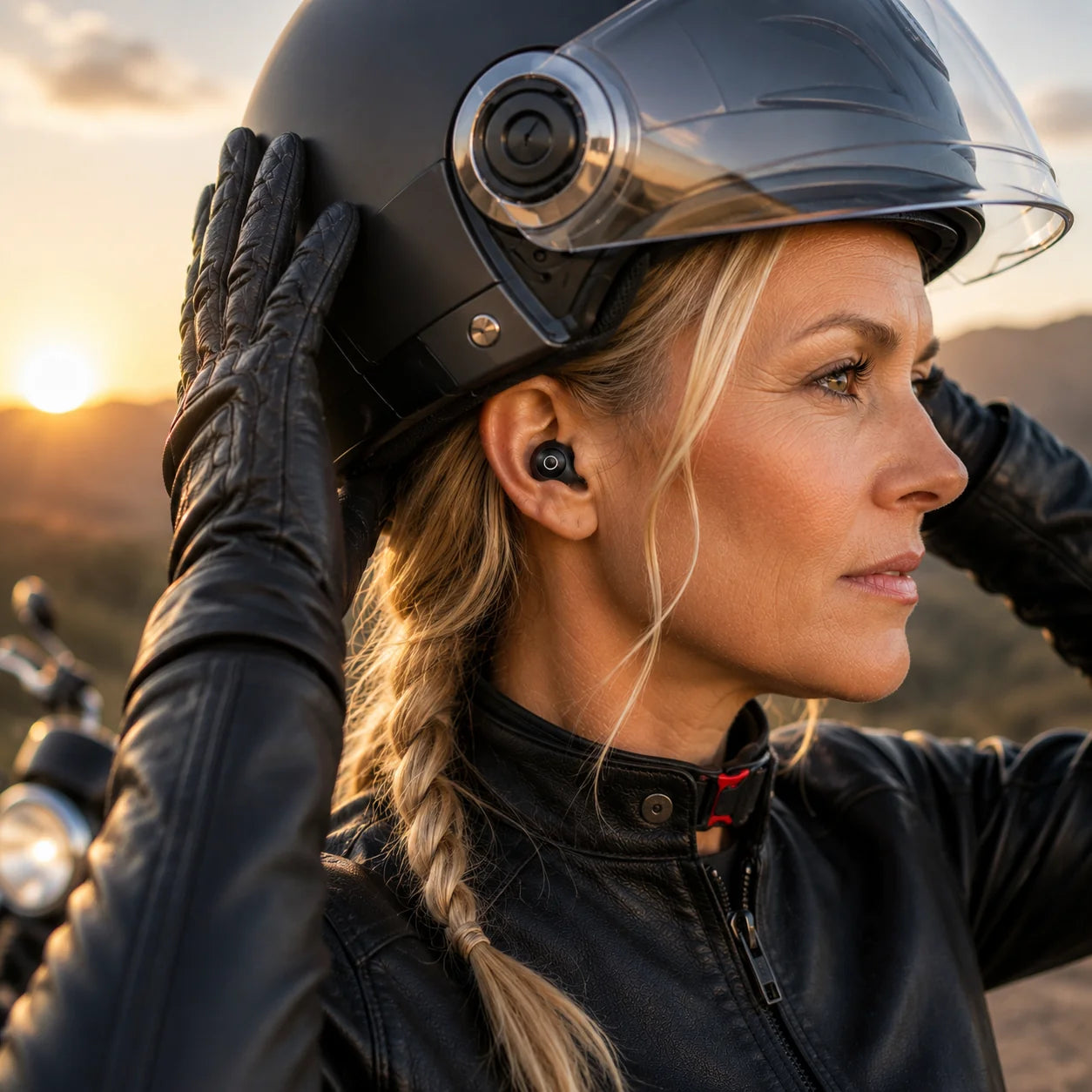 MOTOLINQ Core Wireless Motorcycle Earbuds