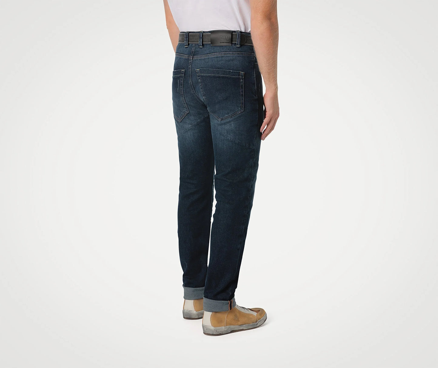 PMJ Caferacer Twaron Jeans - Mid-Blue
