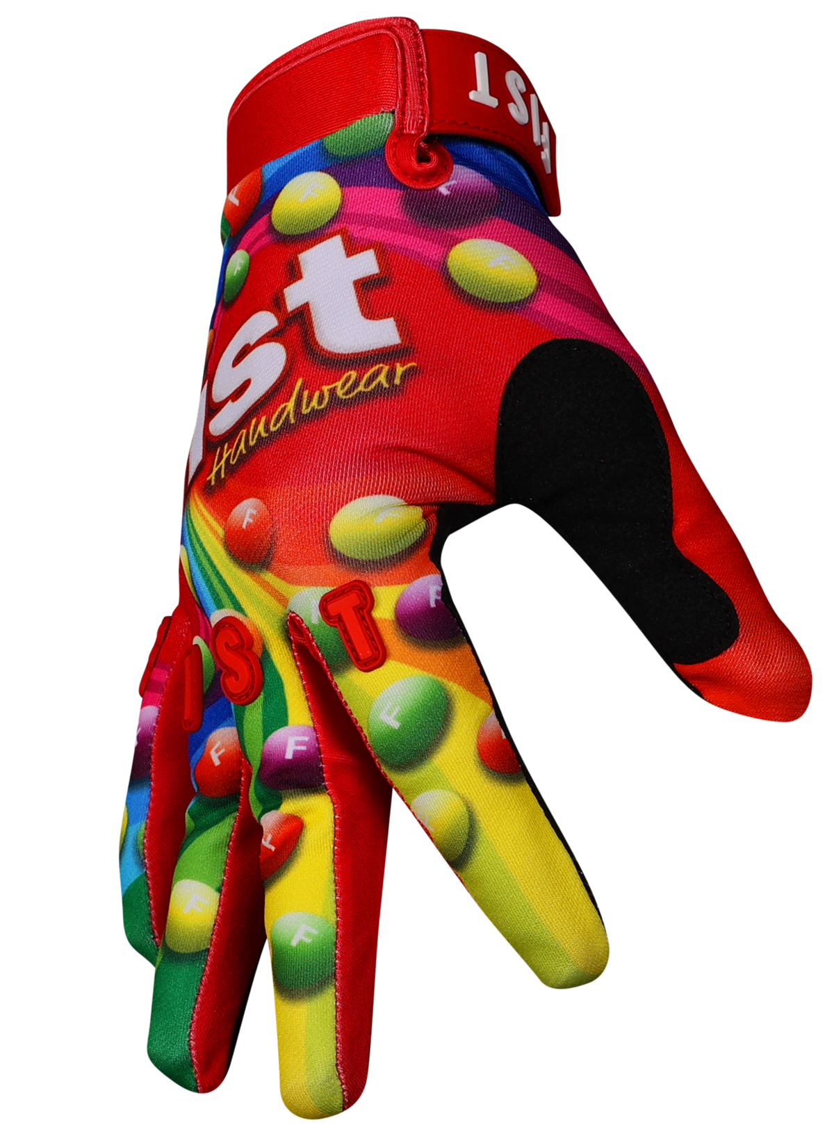 Fist Chapter 30 Youth Chewed Up Gloves - Red