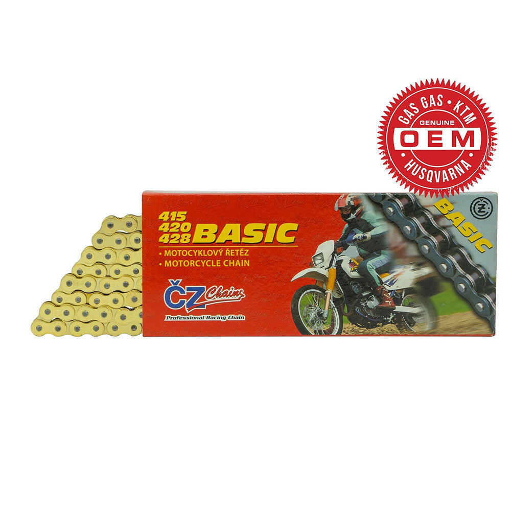 CZ Chains - 415 130L Heavy Duty Chain - Gold