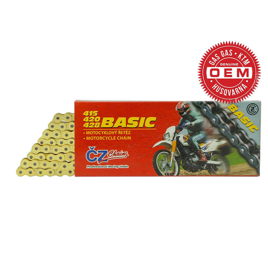 CZ Chains - 415 130L Heavy Duty Chain - Gold