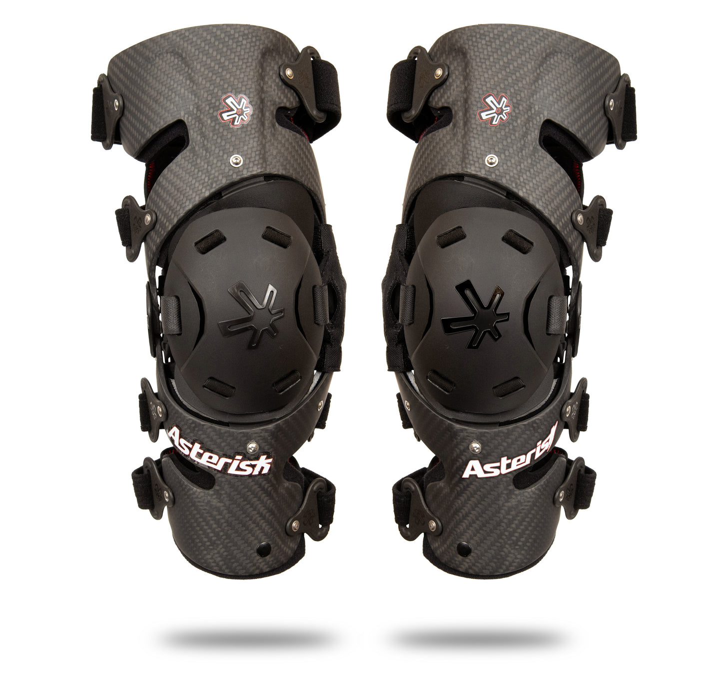Asterisk Carbon Cell Pro 1.2 Knee Brace - Pair