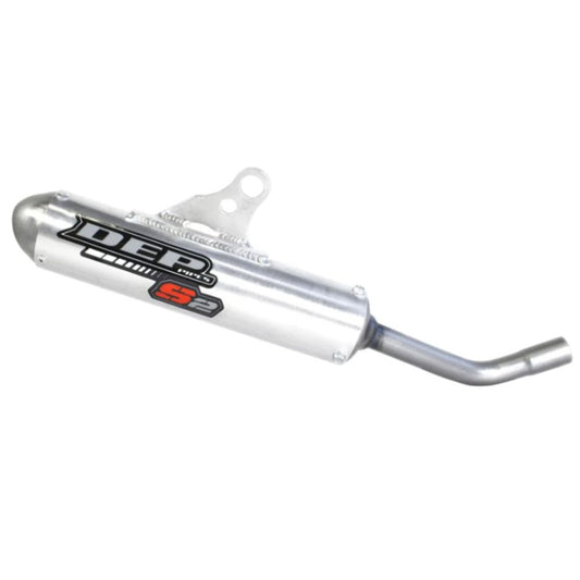 DEP Pipes 2 Stroke MX Silencer - Silver