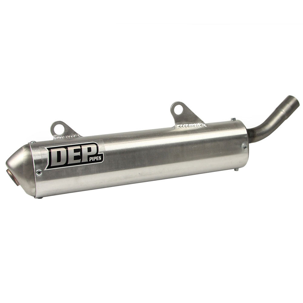 DEP Pipes 2 Stroke MX Silencer - Silver