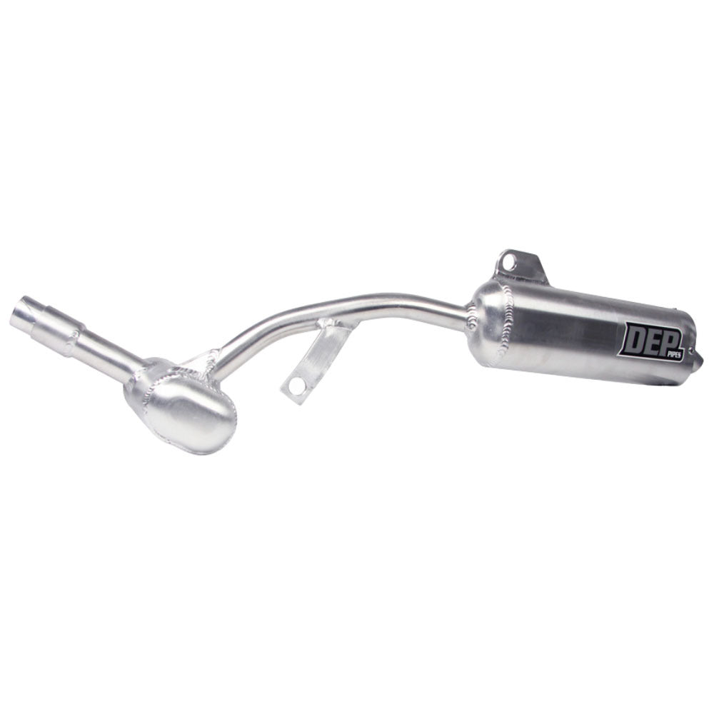DEP Pipes 2 Stroke Trail Silencer - Silver