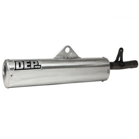 DEP Pipes 2 Stroke Silencer - Silver