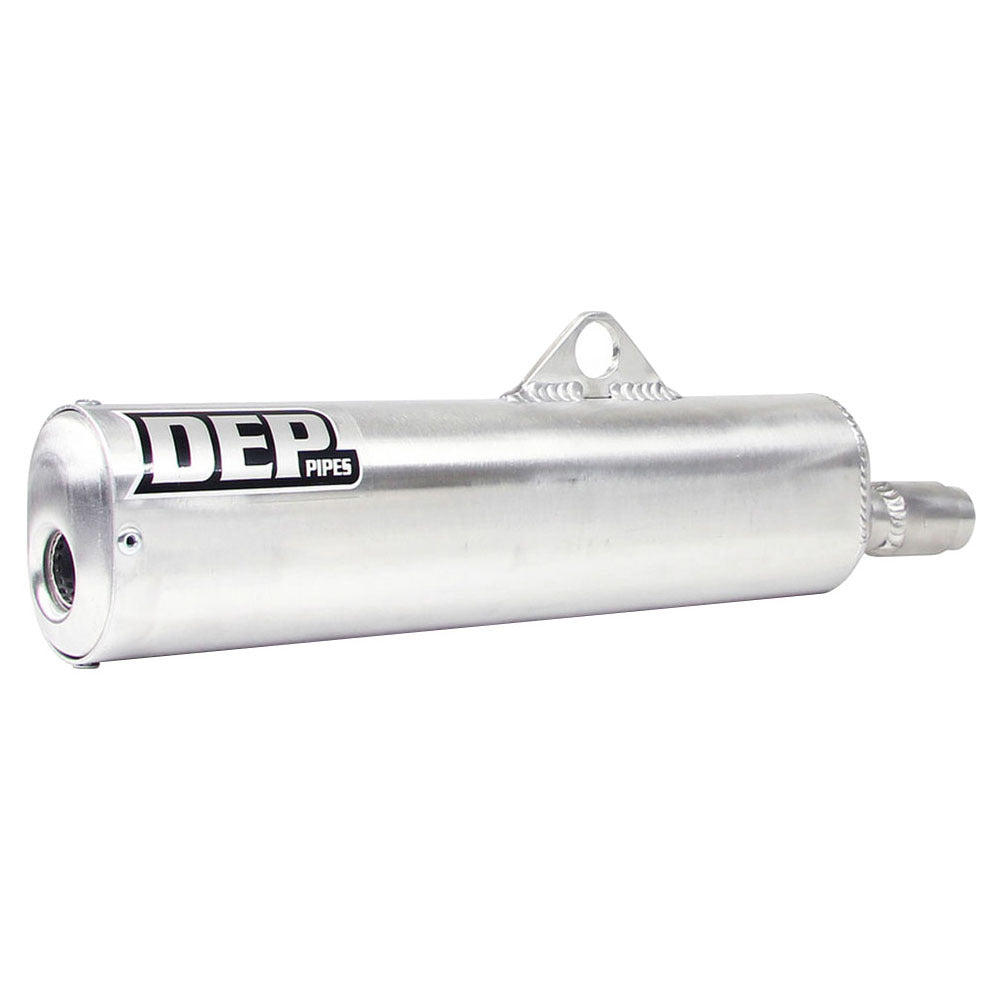 DEP Pipes 2 Stroke MX Silencer - Silver