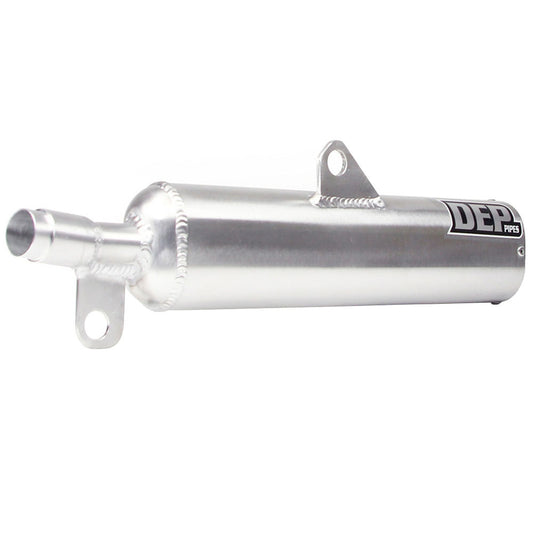 DEP Pipes 2 Stroke MX Silencer - Silver