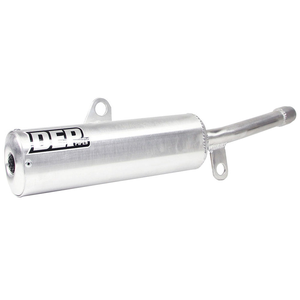 DEP Pipes 2 Stroke MX Silencer - Silver