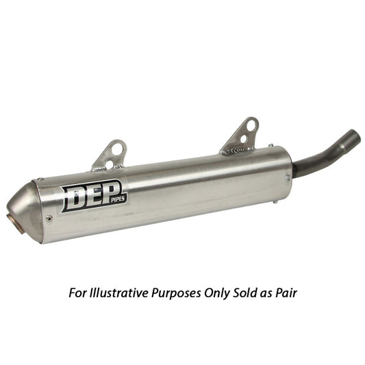 DEP Pipes 2 Stroke Sports Road Silencer
