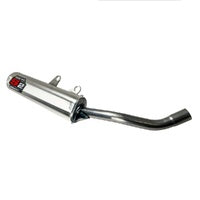 DEP Pipes MX Silencer - Silver