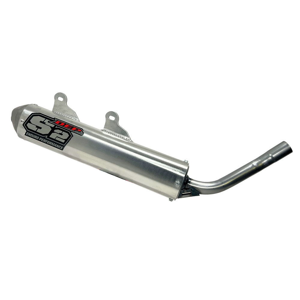 DEP Pipes 2 Stroke Silencer - Silver