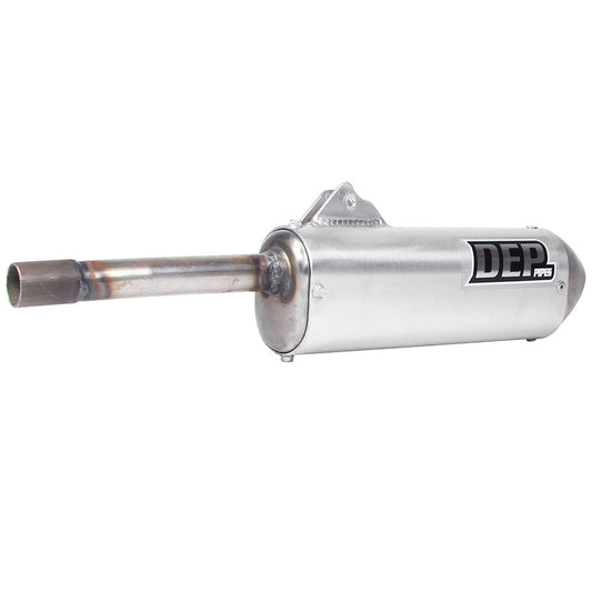 DEP Pipes 2 Stroke MX Silencer - Silver