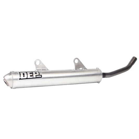 DEP Pipes 2 Stroke Enduro Silencer - Silver